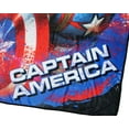 thumbnail image 3 of Marvel Comics Avengers Captain America Steve Rogers Shield Throw Blanket 46"x60" Soft Fleece Throw Blanket for Bed Couch, 3 of 6