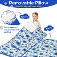 thumbnail image 3 of Pioneer Flower Floral Print Pattern Toddler Nap Mats for Kids Preschool,Sleeping Mat Bag or Kids,Toddler Sleeping Bag,Toddler Nap Mat or Daycare, 3 of 6