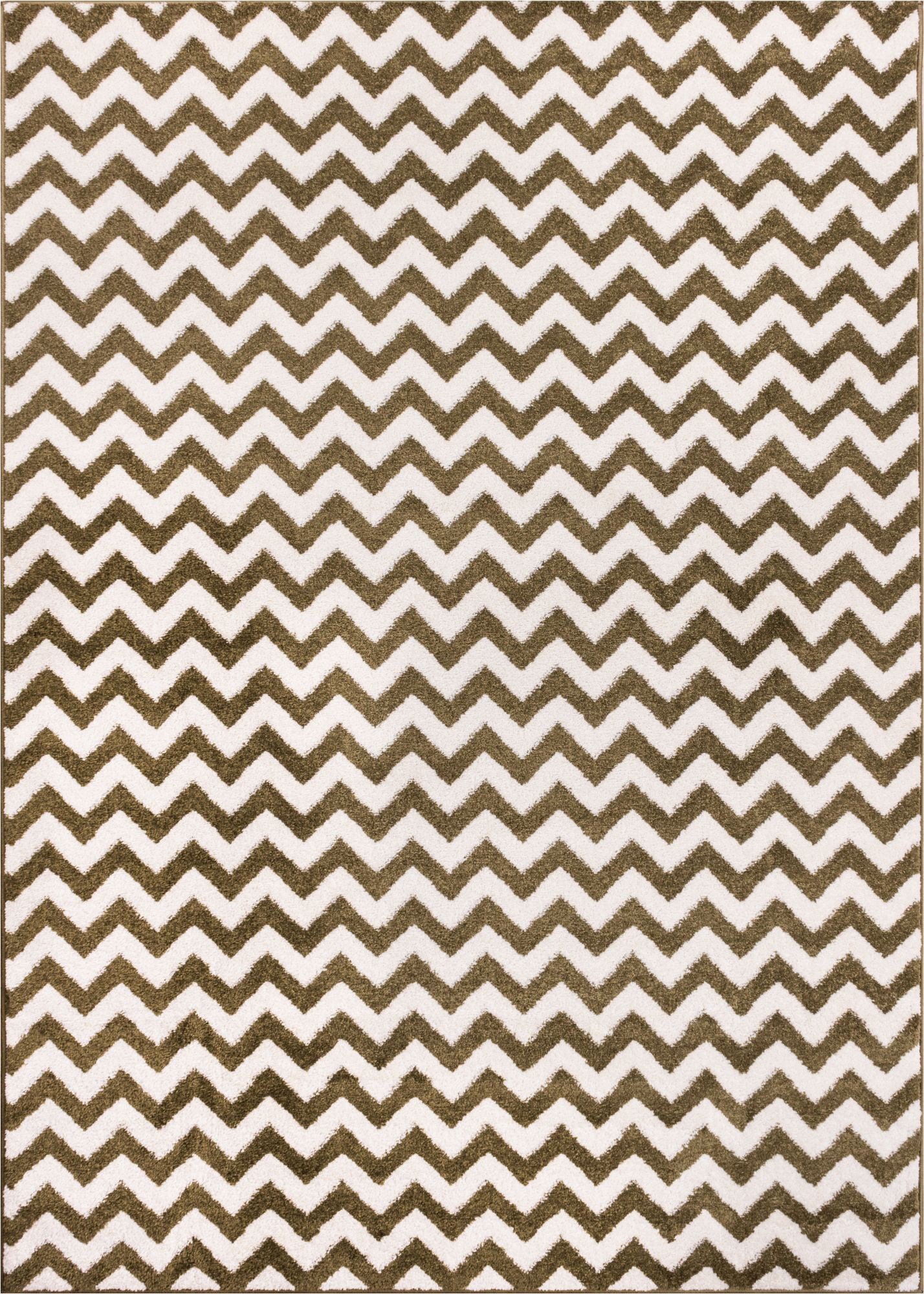 Well Woven Sydney Chevron Transitional Traditional Modern Mid-Century Area Rugs, Green