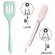 thumbnail image 3 of Juego de utensilios de cocina de silicona - El juego de herramientas de cocina incluye espátula de drenaje y clips para alimentos - 2 piezas, 3 of 5