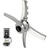 Replacement Blade Paddle for Ninja Creami Deluxe NC501 Series Ice Cream Maker, Stainless Steel