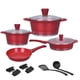 thumbnail image 1 of Bateria De Cocina Antiadherente De Marmol Kochstelle Basics 13 Piezas Kochstelle  Basics Joys Roja, 1 of 9