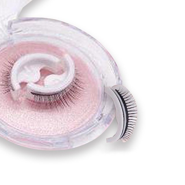 Conjunto de pestañas postizas autoadhesivas sin imán portátil, accesorios de belleza para mujer