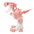 thumbnail image 1 of Figuras de dinosaurios tiranosaurios deformados en forma de cubo para niños pequeños, regalo para jugar Rosado, 1 of 8