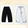 thumbnail image 4 of SJLDQY Boys Baggy Sweatpants Straight leg Athletic Pants for Boys Fall Loose Fit Sports Trousers with Pockets, 4 of 4