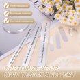 thumbnail image 4 of Uxcell 5 Pcs Plantillas de Pulsera de Aluminio 19/32″ x 6 Pulgadas Grabado Metal Estampado Plantillas de Pulsera Ajustables para Hacer Joyería DIY Artesanías Estampado de Metal, Plata, 4 of 6