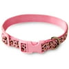SimplyDog Pink Cheetah Collar