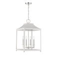 thumbnail image 2 of Trade Winds Gianna 4-Light Pendant in White with Polished Nickel, 2 of 6