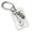White, variant on Nnndbs Clear ID Card Holder Protective Sleeve, Waterproof Photo Card Protector with Keychain for Student Bus Credit Cards