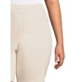 thumbnail image 4 of Just My Size Women's Plus Elastic Waist Stretch Bermuda Shorts, 4 of 6