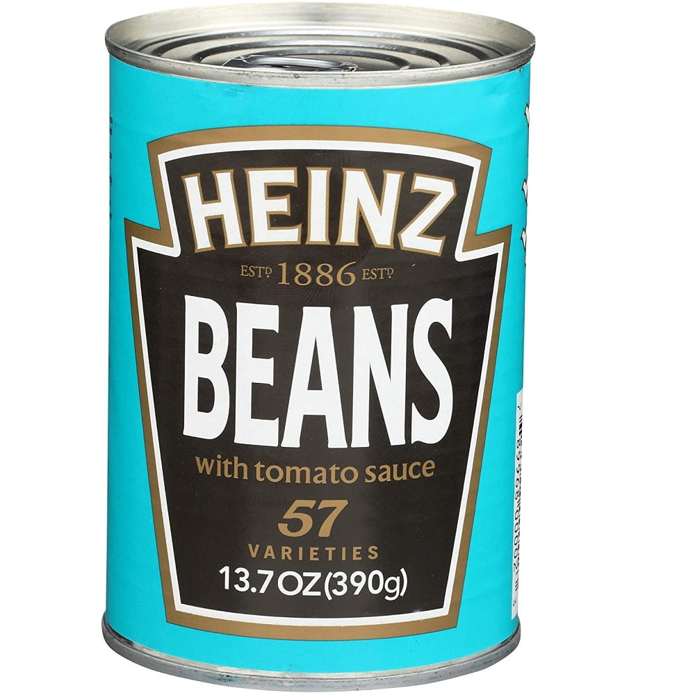 Heinz Baked Beans With Tomato Sauce 390g (Pack of 12)