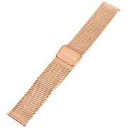 Tuseno Rose Gold Stainless Steel Mesh Band T020302XX