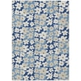 thumbnail image 2 of Addison Rugs Chantille Indoor/Outdoor Transitional Floral Blue Machine Washable Rectangle Rug, 8' x 10', 2 of 7