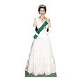 thumbnail image 2 of STAR CUTOUTS Cut Out of Queen Elizabeth II 1956, 2 of 4