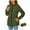 Army Green, variant on hotojiny Packable Rain Jacket Women Lightweight Drawstring Hooded Raincoat Waterproof Windbreaker Jackets for Outdoor Hiking Fishing
