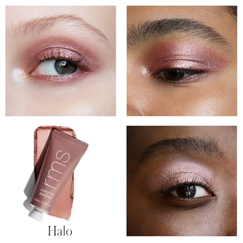 RMS Beauty Eyelights Cream Eyeshadow - Metallic Eyeshadow, Clean Eyeshadow Makeup, GMP Certified Cruelty Free Makeup, Clean Beauty Eye Shadow