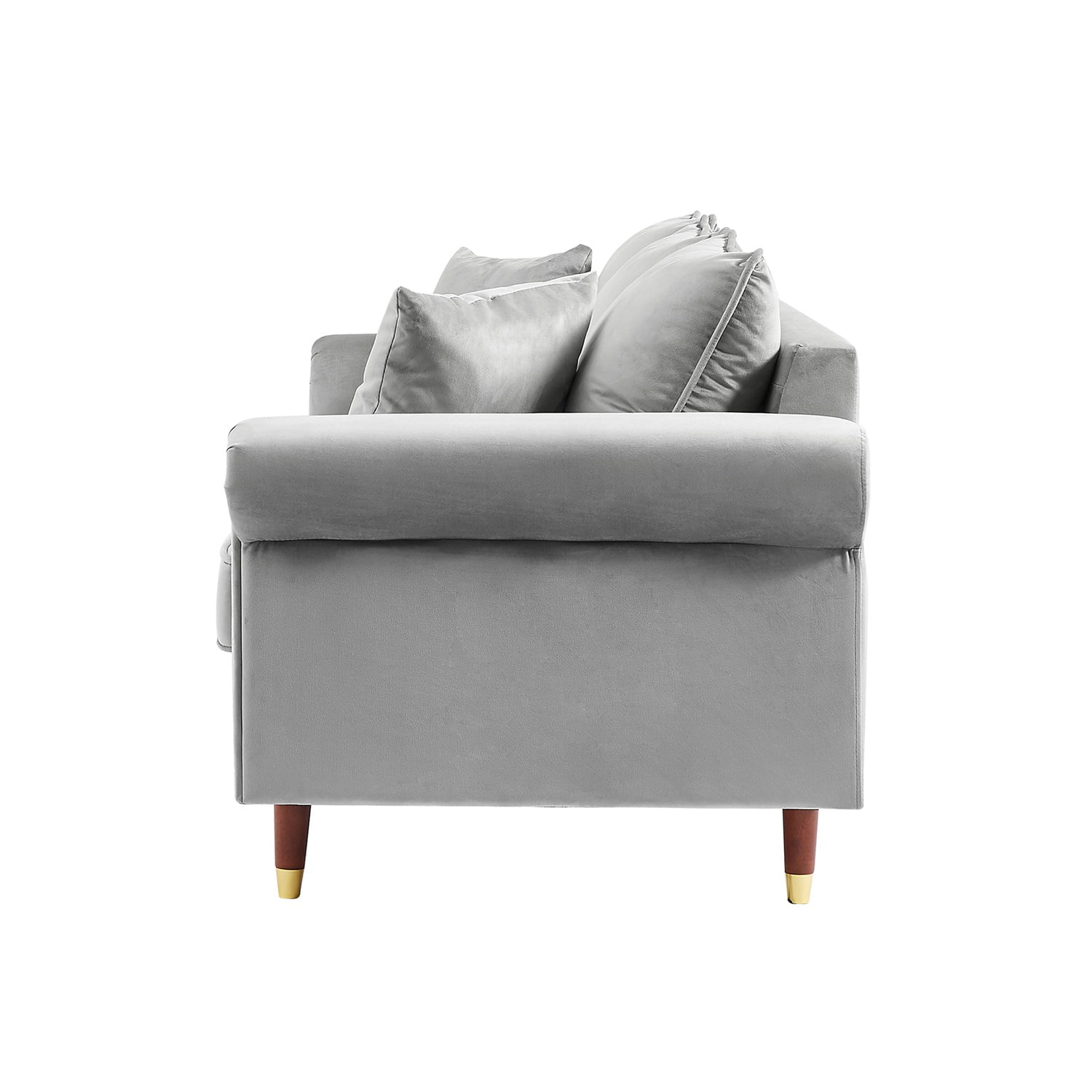 Resenkos 62.5" Casual Sofa Lifestyle Solutions Sofa Bed Couch for Bedroom in Home & Kitchen Apartment Dorm, Grey Resenkos 62.5" Casual Sofa Lifestyle Solutions Sofa Bed Couch for Bedroom in Home & Kitchen Apartment Dorm, Grey