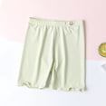 thumbnail image 2 of Girls Bike Shorts Ribbed Comfort Stretch Under Dress Safety Shorts for Kids to Big Kids 2T-13, Mint Green,Size 4-5T, 2 of 8