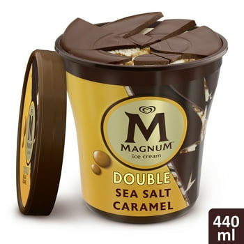 Magnum Ice Cream Tub Double Sea Salt Caramel 14.8 oz