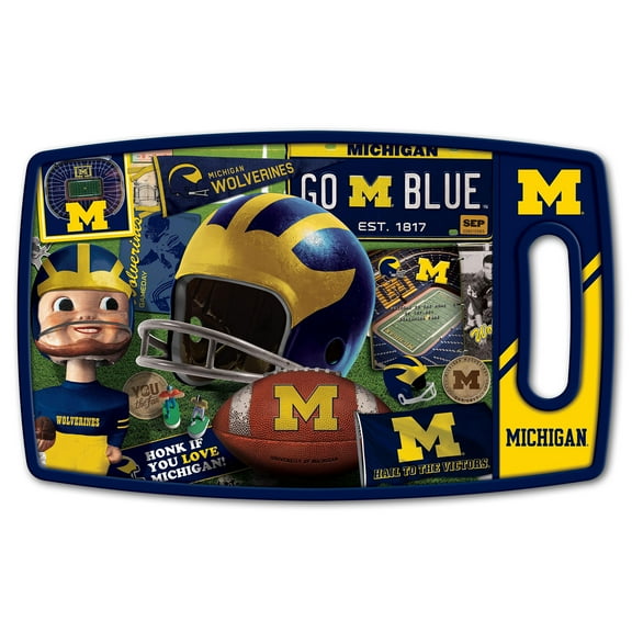Michigan Wolverines Retro Series Cutting Board