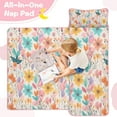 thumbnail image 4 of Pioneer Flower Floral Print Pattern Toddler Nap Mats for Kids Preschool,Sleeping Mat Bag or Kids,Toddler Sleeping Bag,Toddler Nap Mat or Daycare, 4 of 6