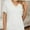White, variant on Womens T Shirts V Neck Short Sleeve Casual Loose Tees Tops Trending