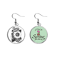 thumbnail image 1 of Sorgo negro blanco flor planta Colgante decorativo temporada pendientes de primavera joyas Unbranded M, 1 of 3