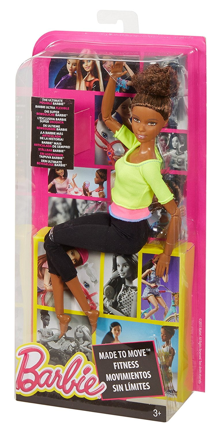 yellow top made to move barbie
