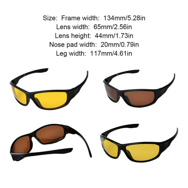 Men Polarized Sunglasses Cycling Fishing Anti-glare Sun Glasses Outdoor  Eyewear Fashion Sports Eyeglasses Glasses Travel Anti-glare Protector Type  4 