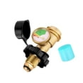 thumbnail image 3 of Convertidor de lata de propano para exteriores con manómetro que convierte la válvula del tanque Pol en un medidor de presión de gas tipo 1 Qcc1, 3 of 8