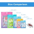 thumbnail image 2 of Aspire 100 Pack Resealable Mylar Zip Bags with Clear Window, 2 of 6