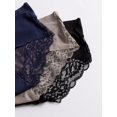thumbnail image 3 of 3pcs/pack Breathable & Comfortable Lace Women's Panties, Seamless Triangle Underwear, 3 of 5