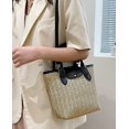 thumbnail image 3 of CoCopeaunts Straw Bag for Women, Summer Beach Bag Cute Handwoven Crossbody Bag Hobo Handbag Vacation Top Handle Bag Purse, 3 of 7