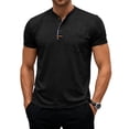 thumbnail image 2 of Polo Shirts for Men Classic Short Sleeve Summer Stylish Lightweight Casual V Neck Tops, 2 of 8