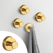 Horivan Stainless Steel Suction Cup Hooks Heavy Duty No Drill Towel Hanger for Glass Shower Door Bathroom Kitchen Wall Mount Non Slip Home Decor