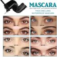 thumbnail image 3 of Máscara de pestañas líquida para extensiones de pestañas, gruesa y fina, efecto pestañas postizas, resistente al agua y al sudor, a prueba de manchas, alarga y da volumen, color negro, 10,7 g/0,38 oz, 3 of 4