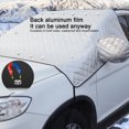 thumbnail image 4 of Feltree Car Windshield Snow Cover Car Snow Shield Windproof Windshield Snow Cover All Weather Front Window Automotive Covers Snow-Shade Suitable for Most Vehicles, 4 of 8