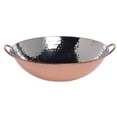thumbnail image 3 of HUBERT Wok Copper with Hammered Finish - 14 1/2 L x 13" W x 5 1/2 H, 3 of 3