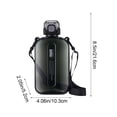 thumbnail image 3 of Flat Square Water Bottle, 25 oz Portable Travel Water Bottles Reusable Sports Bottle with Leakproof Designed for Camping, Fitness, Outdoor, 3 of 6