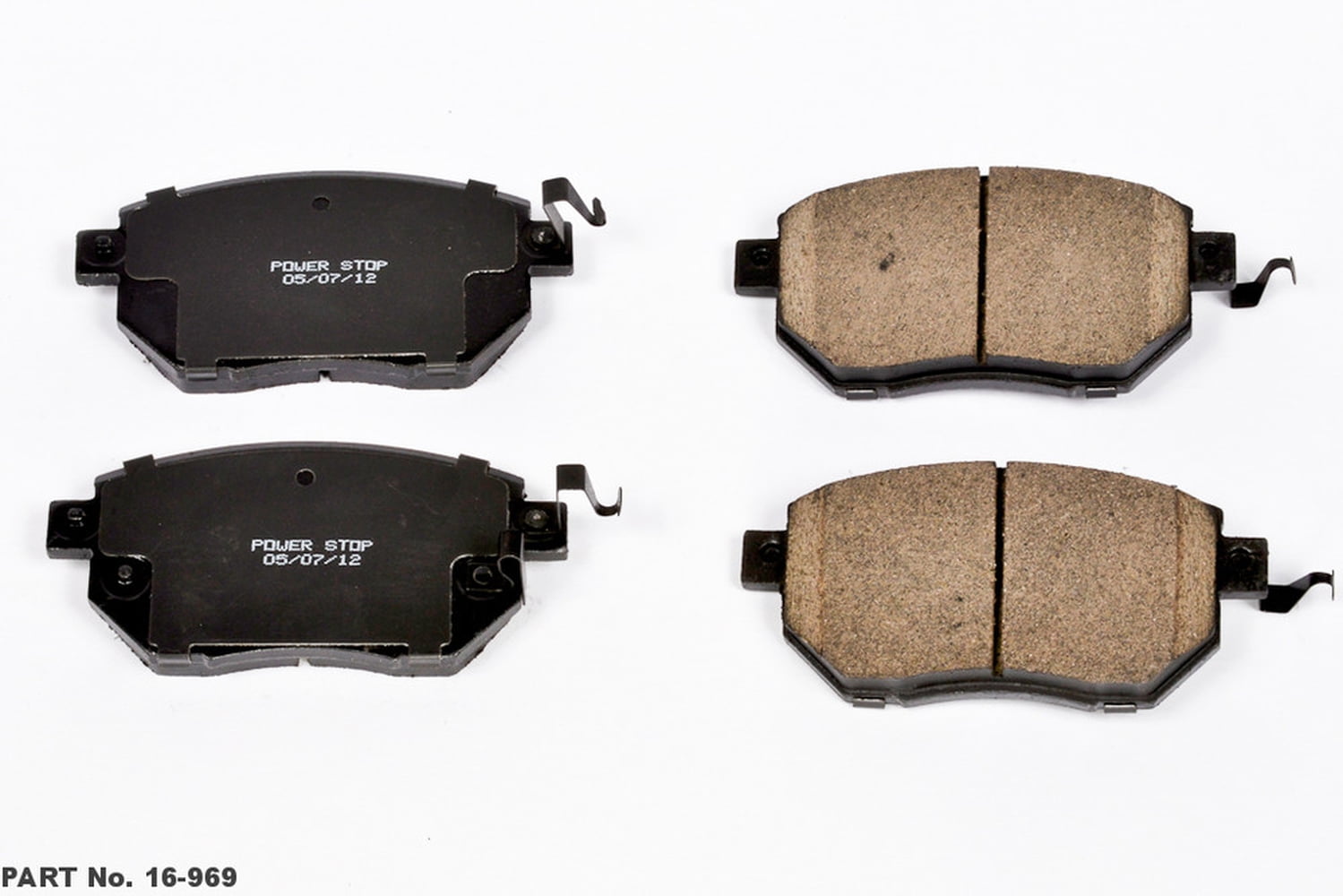 PowerStop Z16 Low-Dust Ceramic Brake Pads - Front 16-1543 - Advance Auto Parts - View #6
