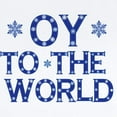 thumbnail image 2 of CafePress - OY To The World Body Suit - Baby Light Bodysuit, Size Newborn - 24 Months, 2 of 4