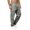 AI09_Gray, variant on Resicozy Baggy Wide Leg Cargo Sweatpants for Men Elastic Waist Relaxed Fit Lightweight with Pockets Army Green M