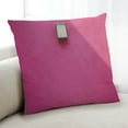 thumbnail image 1 of Ahgly Company Color Focus Pink Indoor Throw Pillow, 18 inch by 18 inch, 1 of 6