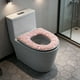 thumbnail image 1 of CaiYueKe Glow in Dark Toilet Seat Cover, Plush Soft Washable Non-Slip Bathroom Mat, Universal Fit Warm Cushioned Toilet Lid Cover for Winter Comfort, Luminous Toilet Seat Mat, 1 of 7