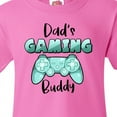 thumbnail image 4 of Inktastic Dad's Gaming Buddy- Aqua Controller Youth T-Shirt, 4 of 5