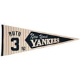 thumbnail image 1 of Winning Streak Sports 56263 13 x 32 in. Ruth Legends Pennant, Small - Navy, 1 of 1