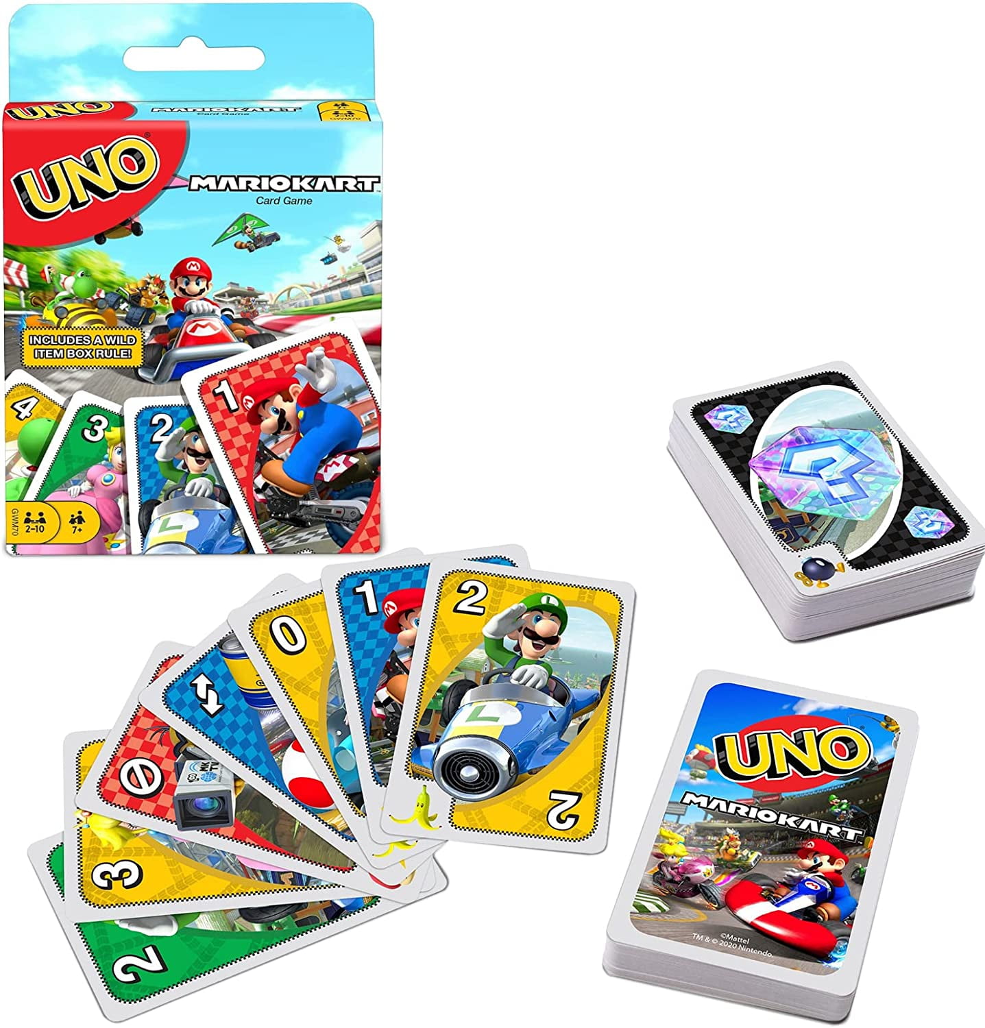 UNO MARIO KART Game Rules - How To Play UNO MARIO KART