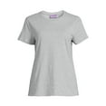 thumbnail image 3 of RealSize Women's Crewneck Tee with Short Sleeves, Sizes XS-XXXL, 3 of 6