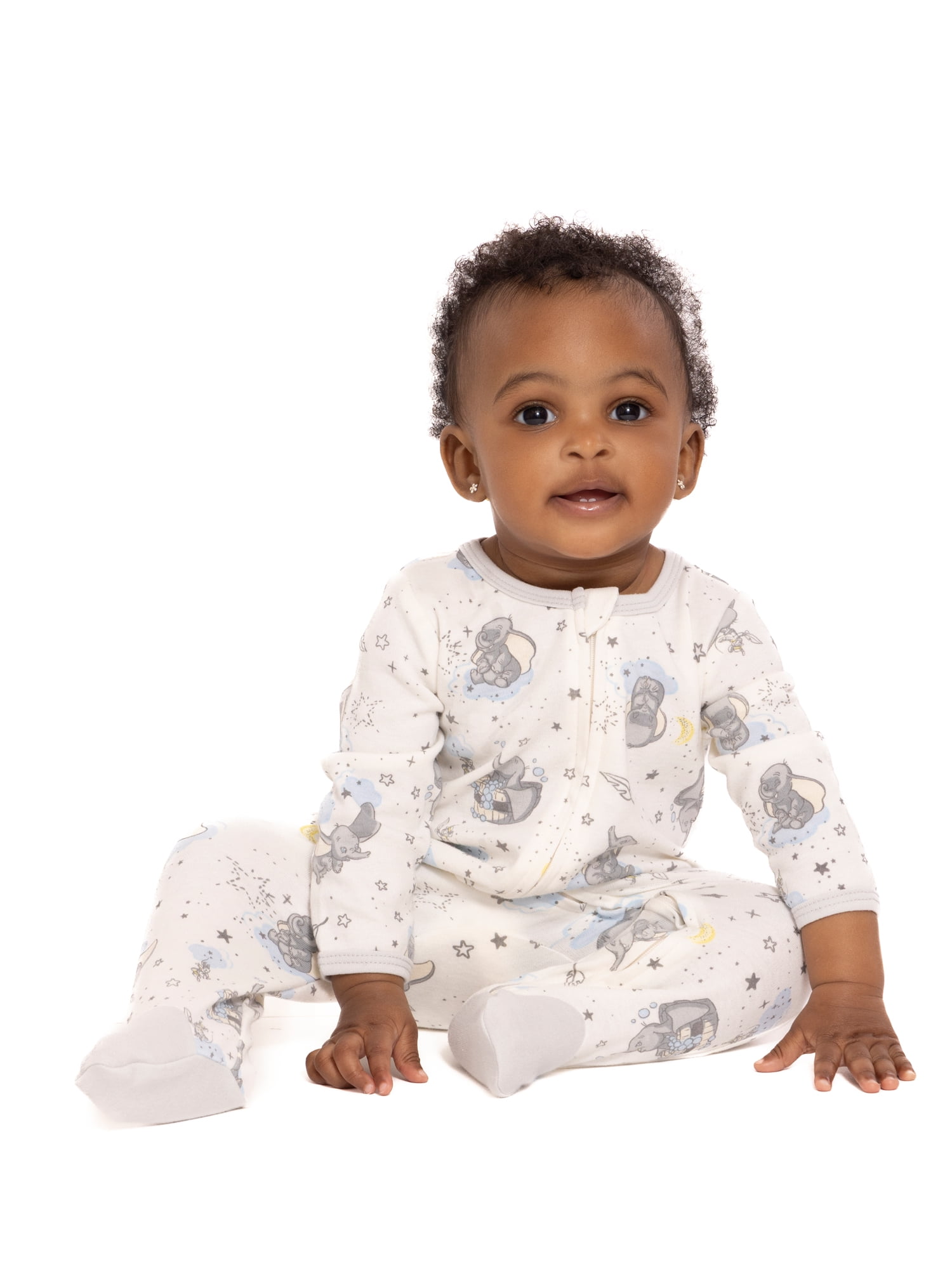 Disney Baby Wishes and Dreams Character Infant Baby Footed Sleep N Play, Sizes Preemie-6/9 Months