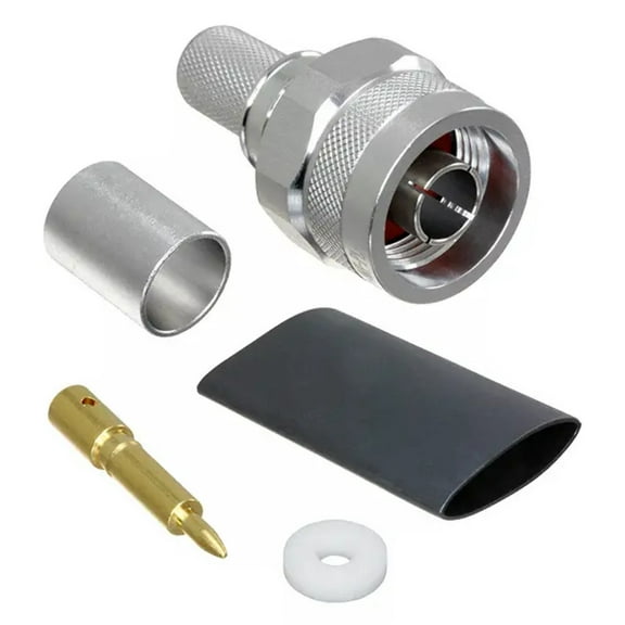 TC-400-NMH-PL CONNECTOR N PLUG STRAIGHT CRIMP